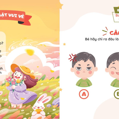 Sách - Kỹ Năng Sống Dành Cho Trẻ Mầm Non - Dạy Bé Bài Học Đạo Đức Và Cảm Xúc - Con Biết Yêu Thương Mọi Người