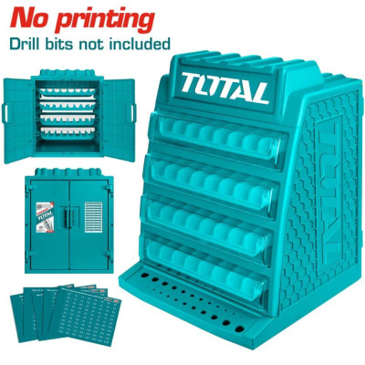 TỦ TRƯNG BÀY MŨI KHOAN 340X320X430MM TOTAL TAKD2608M - HÀNG CHÍNH HÃNG