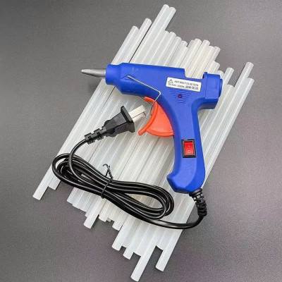 Máy bắn keo silicon tặng kèm 5 cây keo silcon ( Giao màu ngẫu nhiên)
