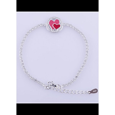 Lắc tay bạc nữ S925 Italia Bạc Xinh LTX16