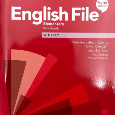 English File 4th Edition: Elementary: Workbook With Key