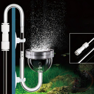 Ống co U Week Aqua nối co2 oxy chống gập dây bể thủy sinh cá tép cảnh