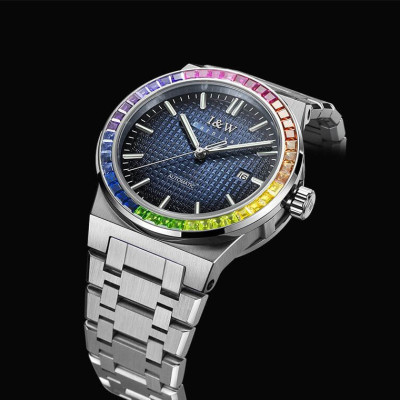 Đồng hồ nam chính hãng IW Carnival IW716G-4 ,Kính sapphire,chống xước,Chống nước30m,BH24 tháng,Máy điện tử(pin),dây da