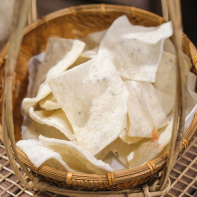 Đặc Sản Cà Mau - Bánh Phồng Chuối Cà Mau - 250g