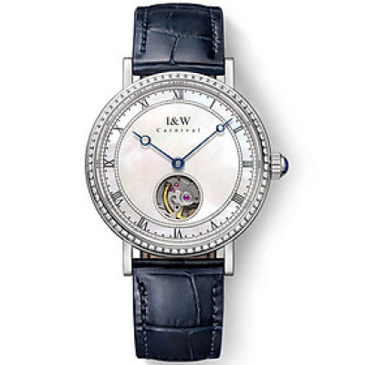 Đồng hồ nam chính hãng IW CARNIVAL IW626G-1 Kính sapphire ,chống xước ,Chống nước 30m ,Bảo hành 24 tháng,Máy cơ (Automatic),dây da cao cấp, thiết kế đơn giản dễ đeo