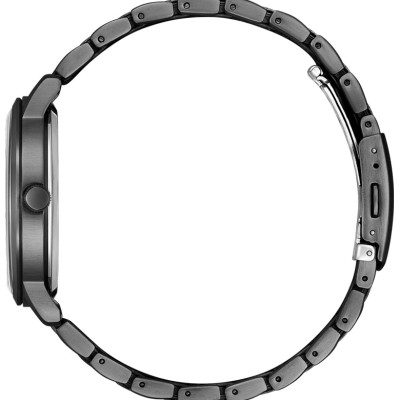 Đồng Hồ Nam Citizen Dây Thép Không Gỉ BM7465-84E - Mặt Đen