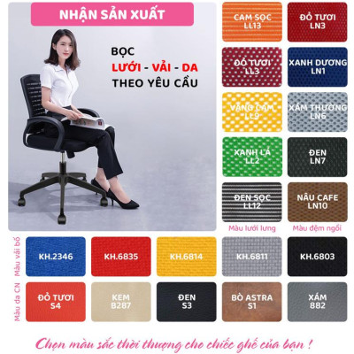 Ghế nhân viên chân quỳ SMLIFE Aboli
