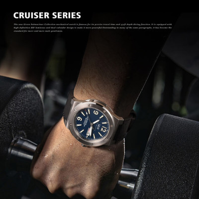 Đồng hồ nam chính hãng IW CARNIVAL IW589G-1 Kính sapphire ,chống xước,Chống nước ,Bảo hành 24 tháng,Máy cơ (Automatic),Dây da cao cấp,thiết kế lộ cơ thể thao