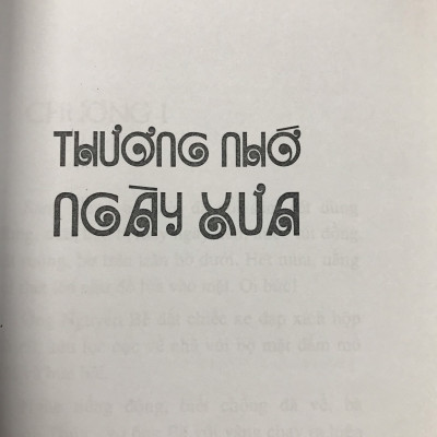 Thương nhớ ngày xưa (tiểu thuyết)