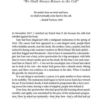 The Song Of The Cell - An Exploration Of Medicine And The New Human