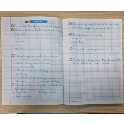 Sách - Vở ô li bài tập tiếng việt lớp 3 - tập 2 (bám sát sgk chân trời sáng tạo)