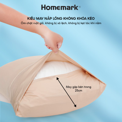 Vỏ Gối Cotton Sateen 100% Cao Cấp 50x70cm – Mềm Mại, Thoáng Khí, Chống Nhăn