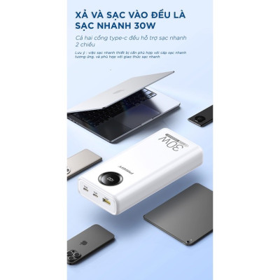 Pin dự phòng PISEN  Pin dự phòng PISEN  TS-D337 QUICK Power Cube 20000mAh, công suất 30W sạc nhanh hai chiều - Hàng chính hãng QUICK Power Cube 20000mAh, công suất 30W sạc nhanh hai chiều - Hàng chính hãng