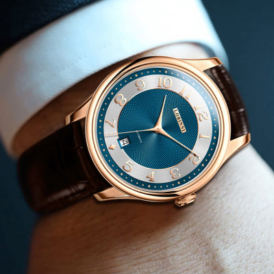 Đồng hồ nam chính hãng LOBINNI L9023-1 full box,hàng mới 100% ,kính sapphire chống nước,chống xước,dây da cao cấp,máy cơ ( Automatic),bảo hành 24 tháng