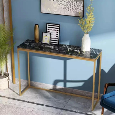 Bàn console ROVE mặt đá khung sắt Juno sofa CSTCT044 120x30x85 cm