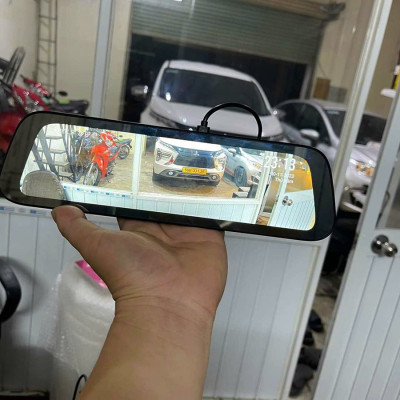 Camera hành trình gương 70mai S500 tích hợp cam lùi, màn hình cảm ứng 9.35inch, 3K HDR góc quay rộng 138° – Hàng chính hãng