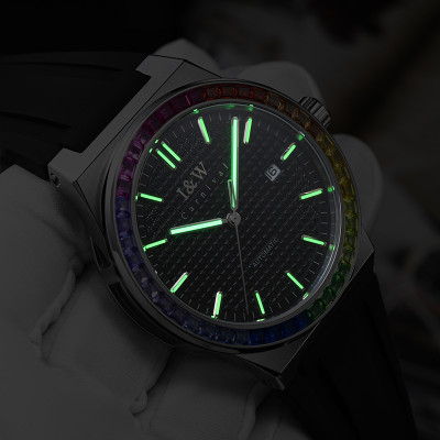 Đồng hồ nam chính hãng IW Carnival IW716G-2 ,Kính sapphire,chống xước,Chống nước30m,BH24 tháng,Máy điện tử(pin),dây da