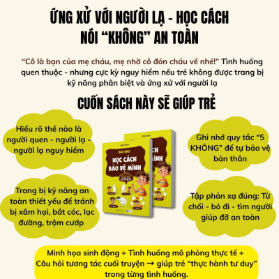 Sách - Bộ  GROWBOOKS - Kỹ Năng Sống Cho Trẻ Tiểu Học: Học Cách Nói Chuyện, Bảo Vệ Mình, Sức Khỏe, Cảm Xúc, An Toàn - MCBooks