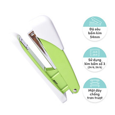 Bấm kim số 3 Thiên Long Flexoffice FO-ST005 - Màu ngẫu nhiên