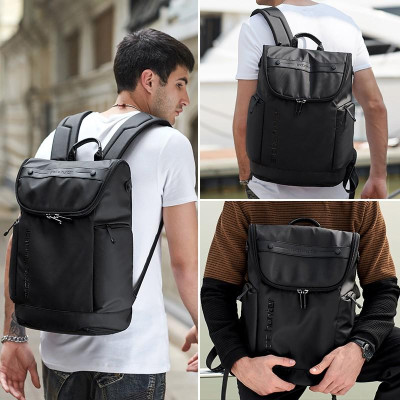 Balo du lịch Arctic Hunter B00465 chất liệu oxford chống nước, khóa mở rộng như vali, cổng kết nối USB