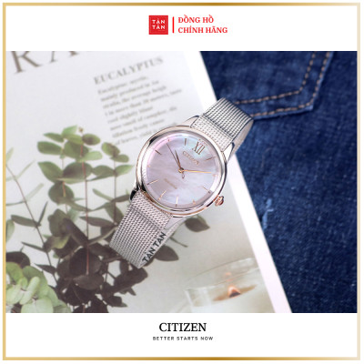 Đồng hồ Nữ Citizen Eco-Drive EM0816-88Y 32.5mm