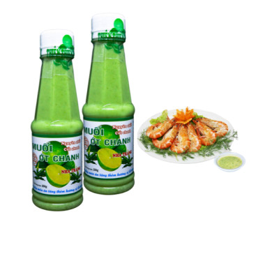 Combo 6 Chai Muối Ớt Chanh Xanh Thiên Thiên Food 250gr Đậm Vị Đặc Sản Nha Trang