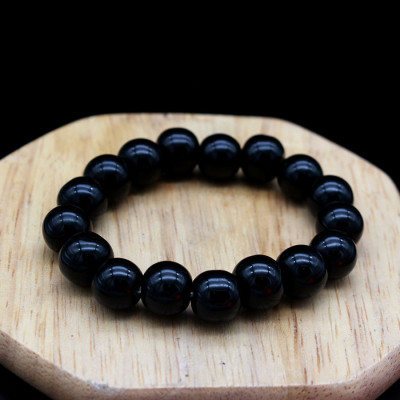 lắc tay phong thủy nữ Bạc Hiểu Minh ltu362 màu đen