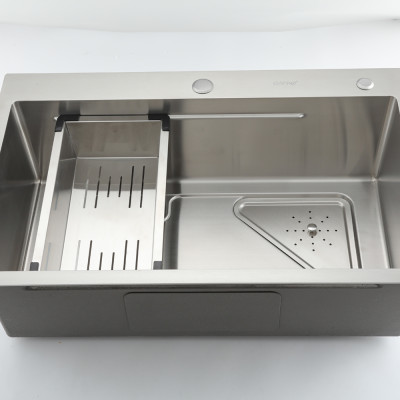 Chậu bếp 1 hố cao cấp Gappo GS7246 - Hàng Chính Hãng LIÊN BANG NGA