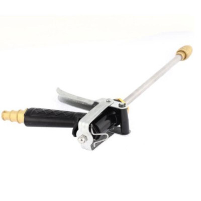 Bộ dây vòi xịt nước rửa xe, tưới cây . tăng áp 3 lần, loại 15m 206318 đầu đồng, cút đồng