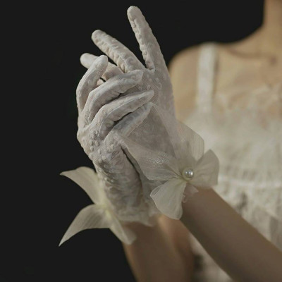 Găng tay Cô dâu và Dạ hội, đi tiệc, sự kiện MS: 41457