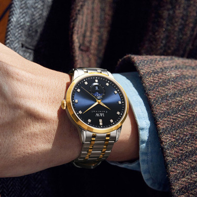 Đồng hồ nam chính hãng IW Carnival  IW625G-2 ,kính sapphire,chống xước,chống nước 50m,Bh 24 tháng,máy cơ (automatic)