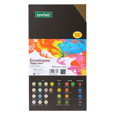 Xấp 10 Bao Thư Digno Giấy Grap Tmg-8644 (12 x 22 cm) - Màu Ngẫu Nhiên