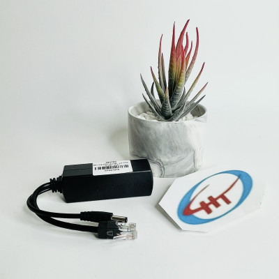 bộ chuyển nguồn poe 48v-12v dùng cho camera, Hàng Chính Hãng.