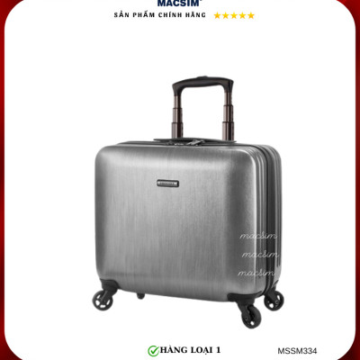 Vali cao cấp Macsim Smooire MSSM334 cỡ 16 inch màu đen - Hàng loại 1