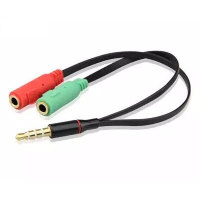 Cáp Chia Mic và Loa cho Điện thoại hát Karaoke