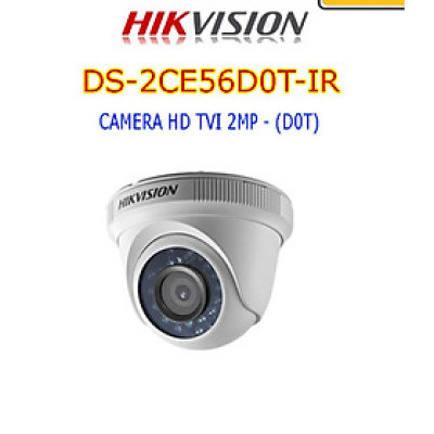 CAMERA HD TVI 2MP - DS-2CE56D0T-IR-hàng Chính hãng
