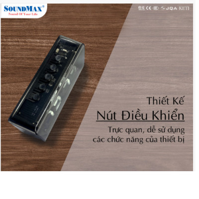 Loa Bluetooth SoundMax  AT-100 - Hàng chính hãng