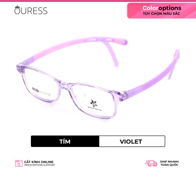 Gọng kính nhựa thời trang unisex siêu nhẹ siêu bền OURESS Y8817