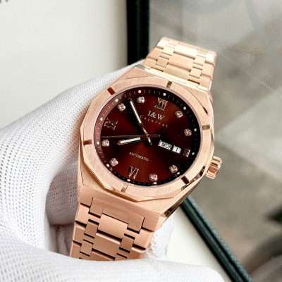 Đồng Hồ Nam I&W Carnival 751G Chính Hãng Full Box Chống Nước Kính Chống Xước Dây Thép 316L BH 5 Năm