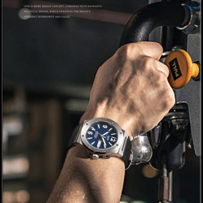 Đồng hồ nam chính hãng IW CARNIVAL IW589G-1 Kính sapphire ,chống xước,Chống nước ,Bảo hành 24 tháng,Máy cơ (Automatic),Dây da cao cấp,thiết kế lộ cơ thể thao