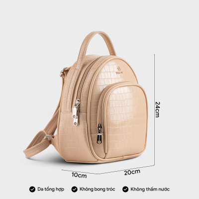 Balo Yuumy ( Thời trang nữ mini phong cách năng động - Balo da Seasand YBA91 )