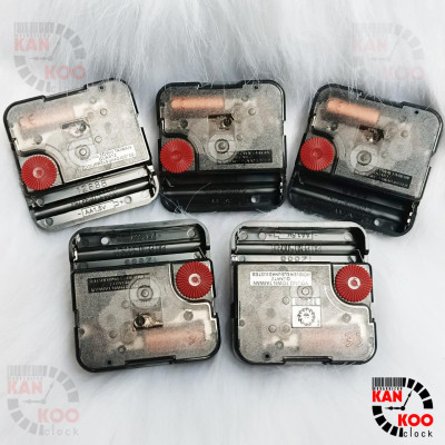 Máy đồng hồ treo tường kim trôi 12888 bánh xe đỏ chính hãƞg bảo hành 3 năm