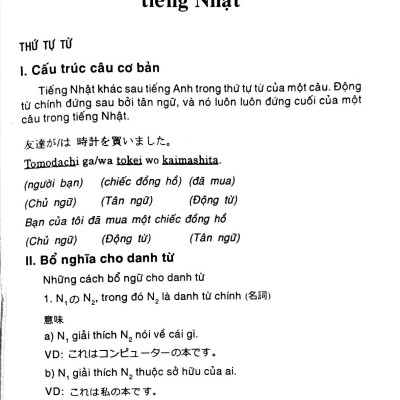 Ngữ Pháp Tiếng Nhật
