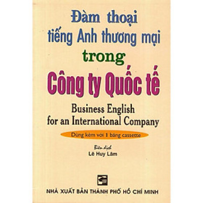 Sách - Đàm Thoại Tiếng Anh Thương Mại Trong Công Ty Quốc Tế (Không Kèm Cassette) - Nhân Trí Việt