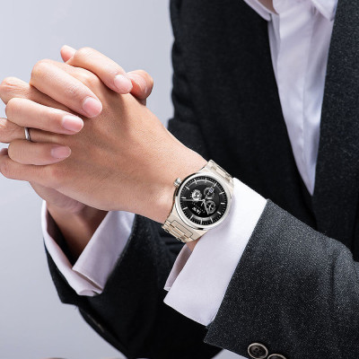 Đồng hồ nam chính hãng IW Carnival IW782G-8 ,kính sapphire,chống xước,chống nước 50m,Bh 24 tháng,máy cơ (automatic)