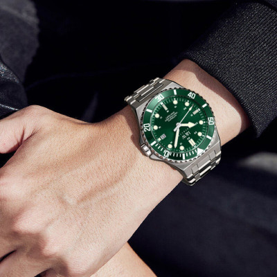 Đồng hồ nam chính hãng IW Carnival IW726G-1 ,Kính sapphire,chống xước,Chống nước30m,BH24 tháng,Máy điện tử(pin),dây da