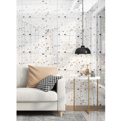 Bộ 15 Tấm Xốp Dán Tường 3D PVC Lá Xanh 60x30cm Keo Sẵn Dày 2,5mm Cao Cấp, Sang trọng