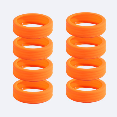 Bộ 8 Bọc Cao Su Bánh Xe Vali Silicone Bảo Vệ Giảm Tiếng Ồn, Chống Mài Mòn Cho Vali Hành Lý Phụ Kiện