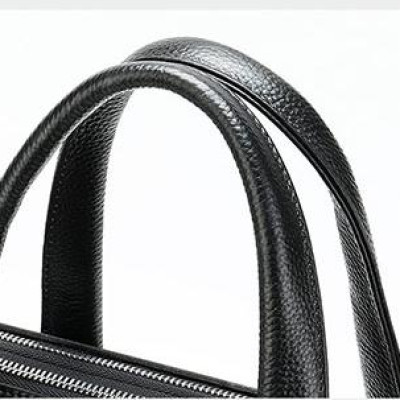 Cặp nam văn phòng da bò thật Marrant BHM17613 Màu Đen Túi xách công sở nam. Vừa laptop 14inch. Hàng chính hãng.