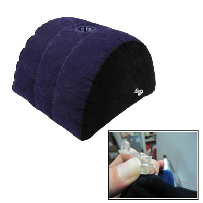 Ghế Hơi Tình Yêu Bơm hơi hình bán nguyệt hỗ trợ lưng cơ thể tiện dụng cho các cặp đôi (Che Tên Khi Giao) - Xả Kho